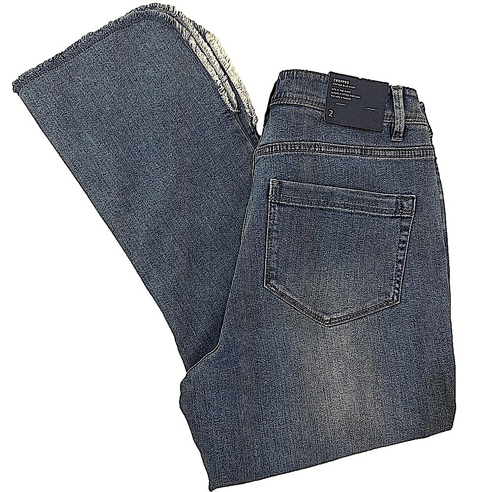 J. Jill NWT high-rise cropped vintage blue wash women’s Jeans Size 2